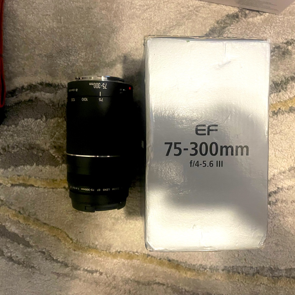 Canon Camera Lens 75-300mm